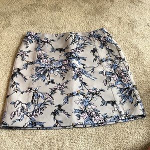 Loft floral skirt